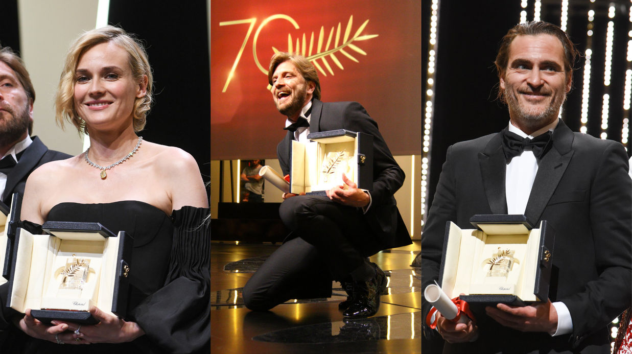 Festi­val de Cannes 2017 : décou­vrez le palma­rès complet