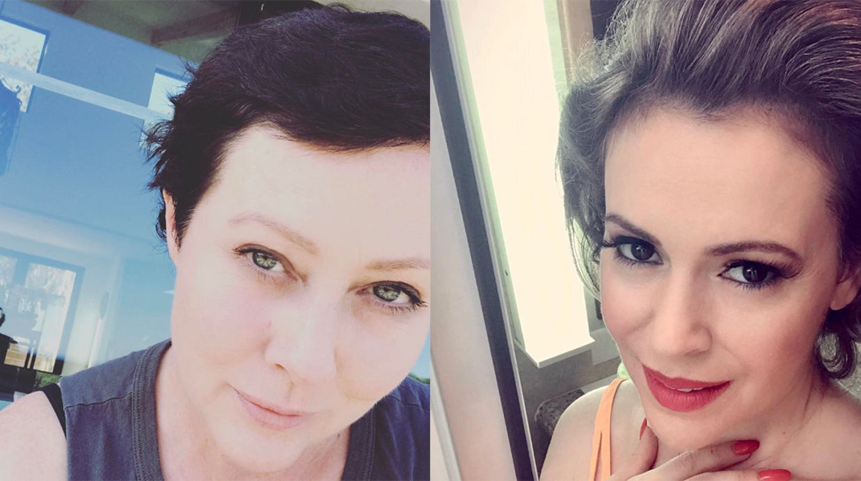 Alyssa Milano et Shan­nen Doherty se sont ENFIN récon­ci­liées