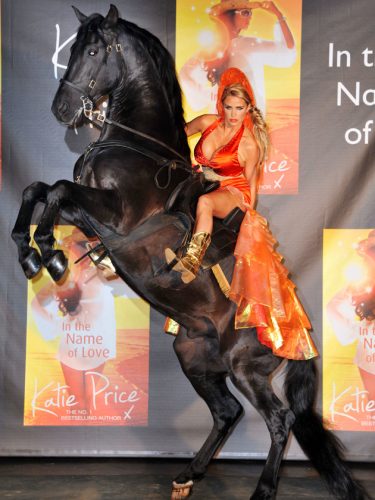 10. Katie Price, le dompteur d'étalon ... "data-data-image-id =" 567049 "/> </div>
<div class=
