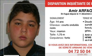 L'adolescent de 14 ans s'est échappé de l'hôpital et ,n'a plus donné signe de vie depuis lundi 11 décembre. 