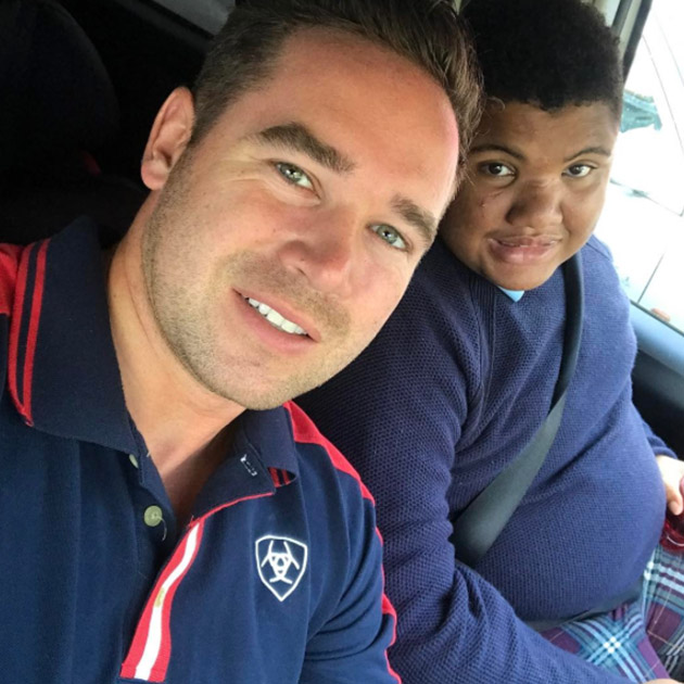  Kieran Hayler avec Harvey 