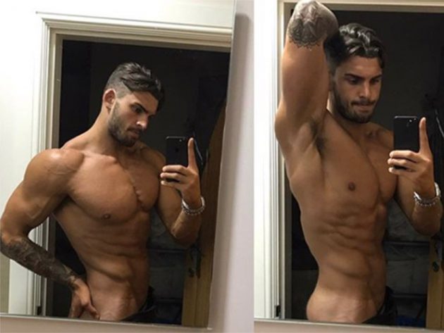 Adam Collard nue Love Island