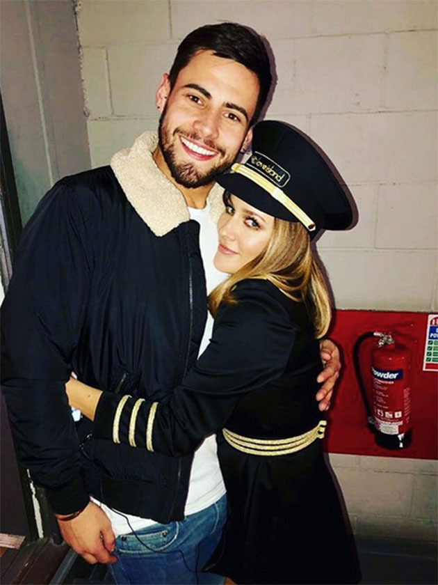 Caroline Flack et Andrew Brady