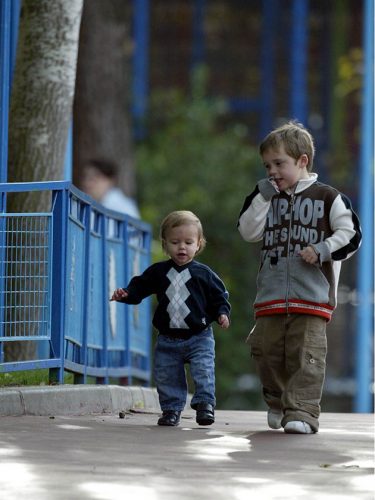 Romeo Beckham 2003