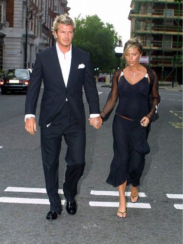 Victoria & David Beckham 2002