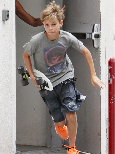 Romeo Beckham 2014