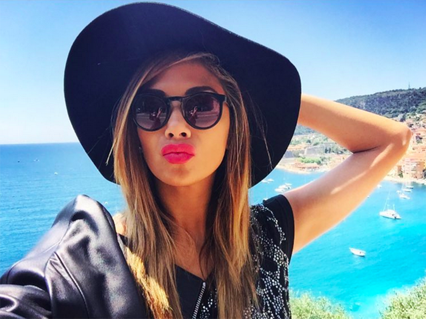 Nicole Scherzinger on holiday