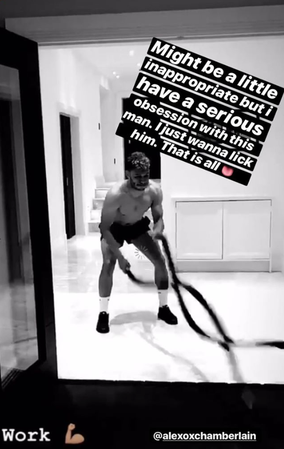 Article de Perrie Edward sur Alex Oxlade-Chamberlain
