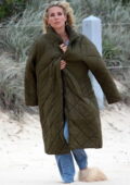 Elsa Pataky vu sur le tournage du film australien 'Carmen' lors du tournage de scènes à Maroubra Beach à Sydney, Australie