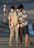 Katherine Schwarzenegger et Chris Pratt ont profité de la Saint-Valentin sur la plage avec leur famille à Los Angeles
