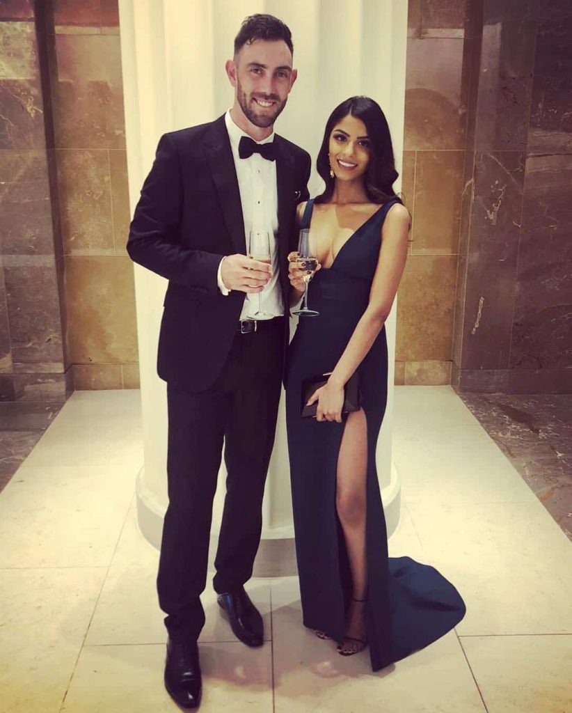Glenn Maxwell épouse