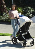Jenna Dewan sort sans maquillage alors qu'elle emmène son fils se promener à Los Angeles