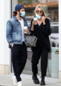 Heidi Klum et son mari Tom Kaulitz sortent faire du shopping à Malibu, Californie