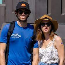 لورين جيرمان مع صديقها السابق آدم