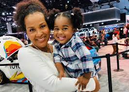 LisaRaye McCoy مع ابنتها